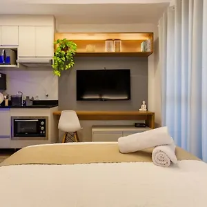 Apartamento Ap 508 Wonder - Aconchego | Pool, Sauna, Rooftop., São Paulo
